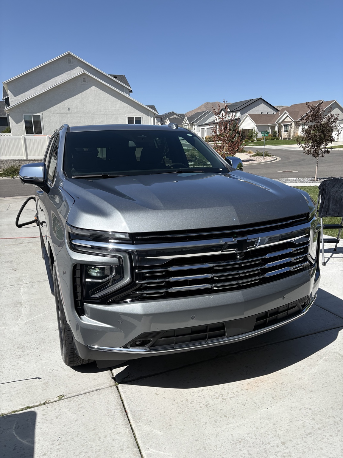 Detailed Chevrolet SUV exterior