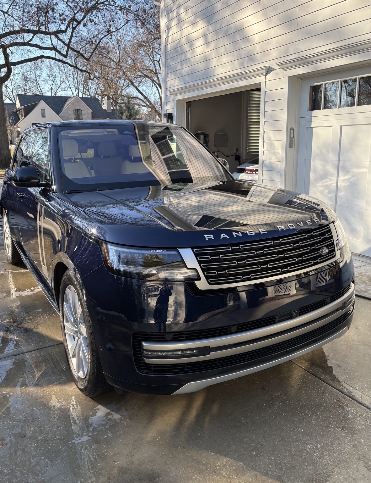Detailed Range Rover exterior